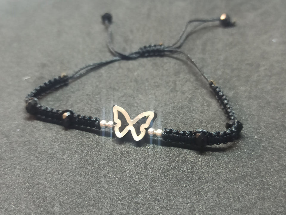 Papillon Bracelet En Argent 925