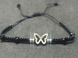 Papillon Bracelet En Argent 925