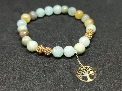 Tree Style Bracelet Or 18K