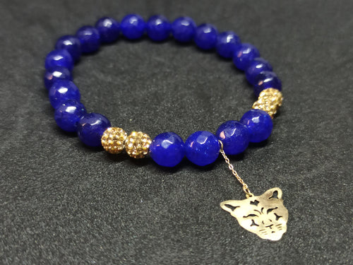 Tiger Style Bracelet Or 18K